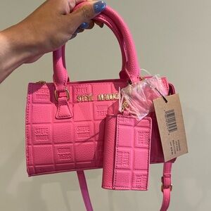 Brand new Steve Madden hot pink purse